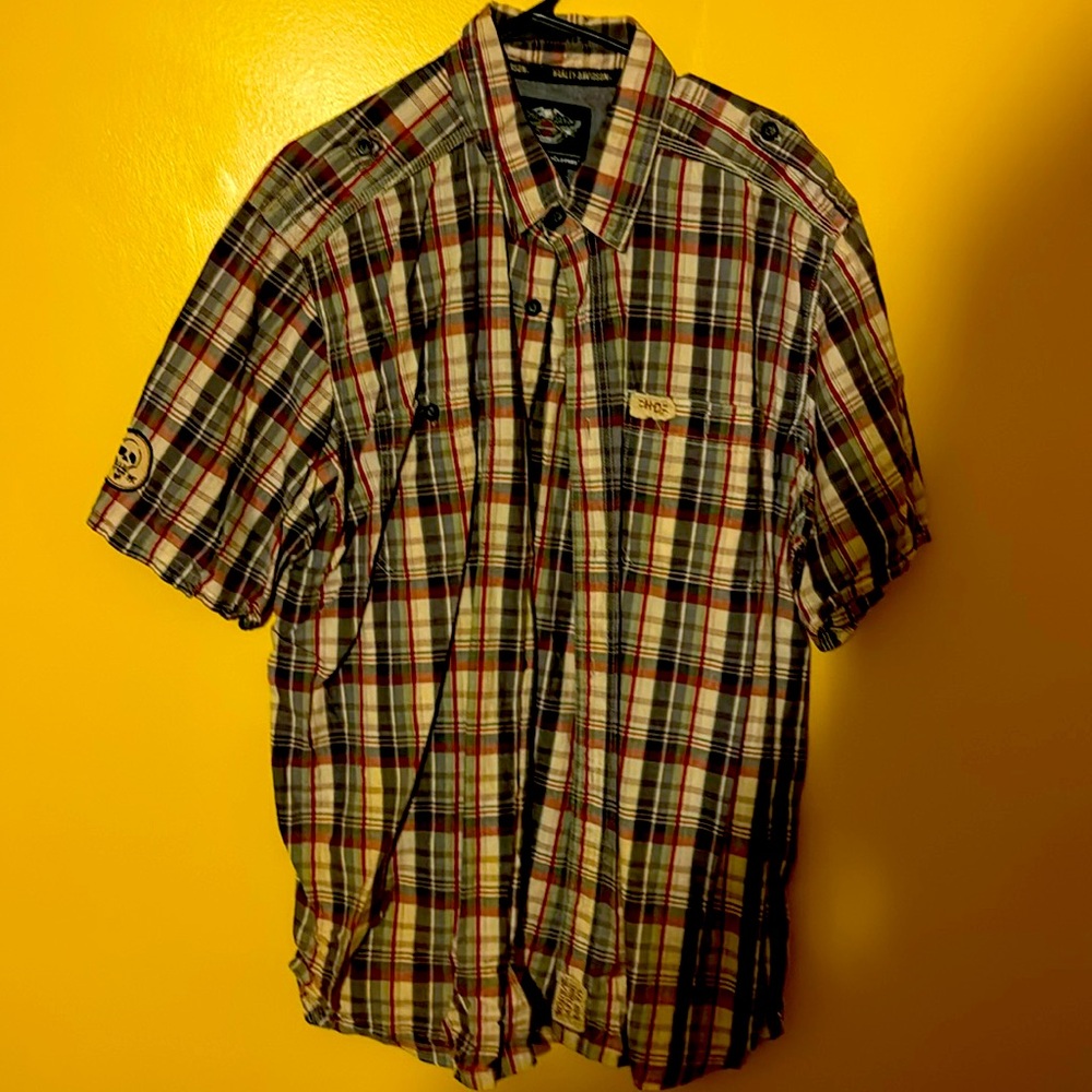 XL Harley Davidson Button up